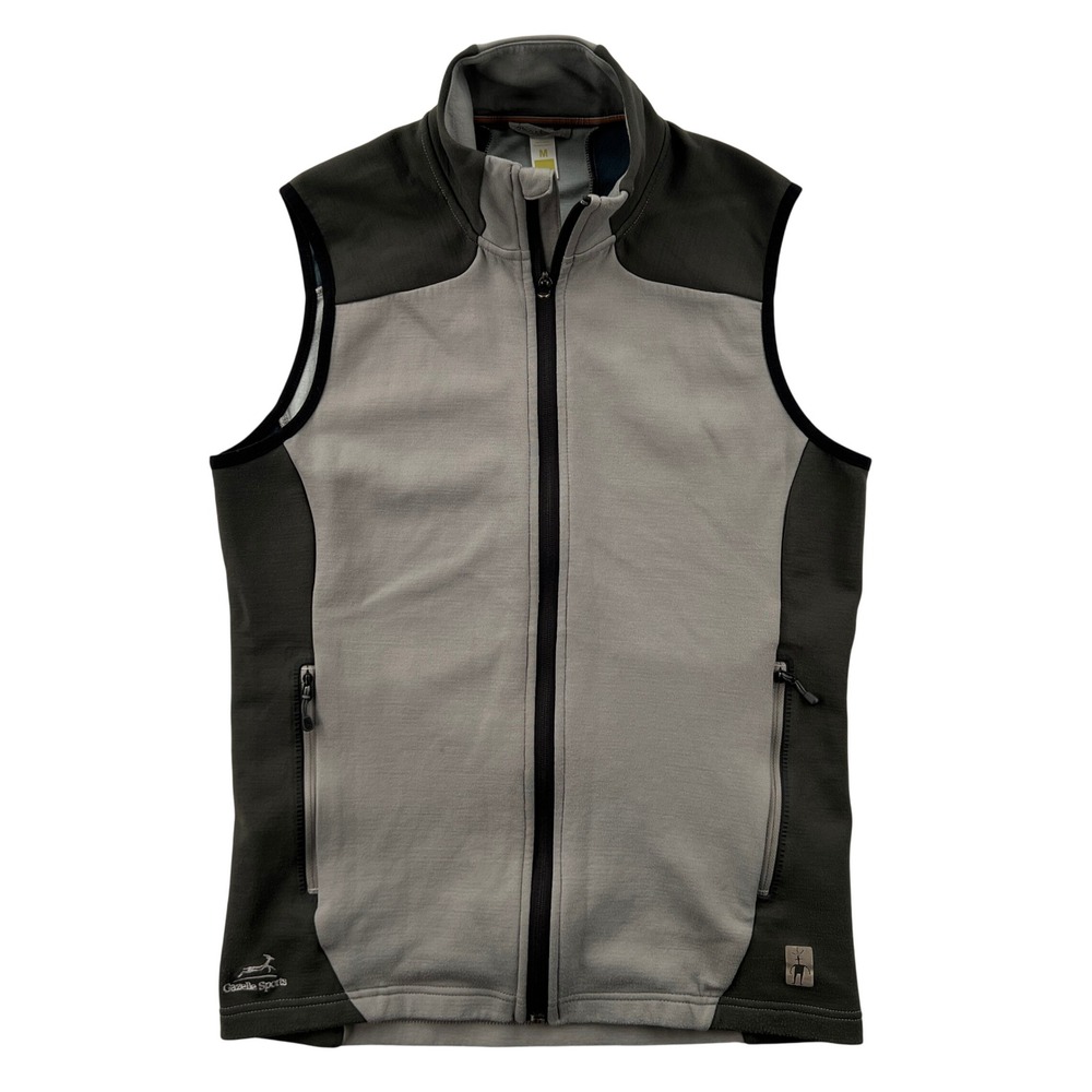 Smartwool Men's PhD Hyfi‎ Merino Wool Vest Colorblock SP603 Size Medium Gorpcore
